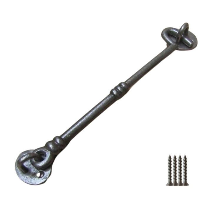 10inch Knotted Cast Iron Cabin Hook.