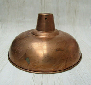 Retro Light shade 11inch Pool Table Antique Copper.