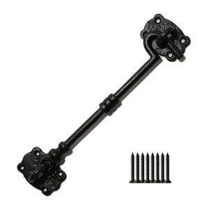 12inch Decorative Cabin Hook Black Antique.