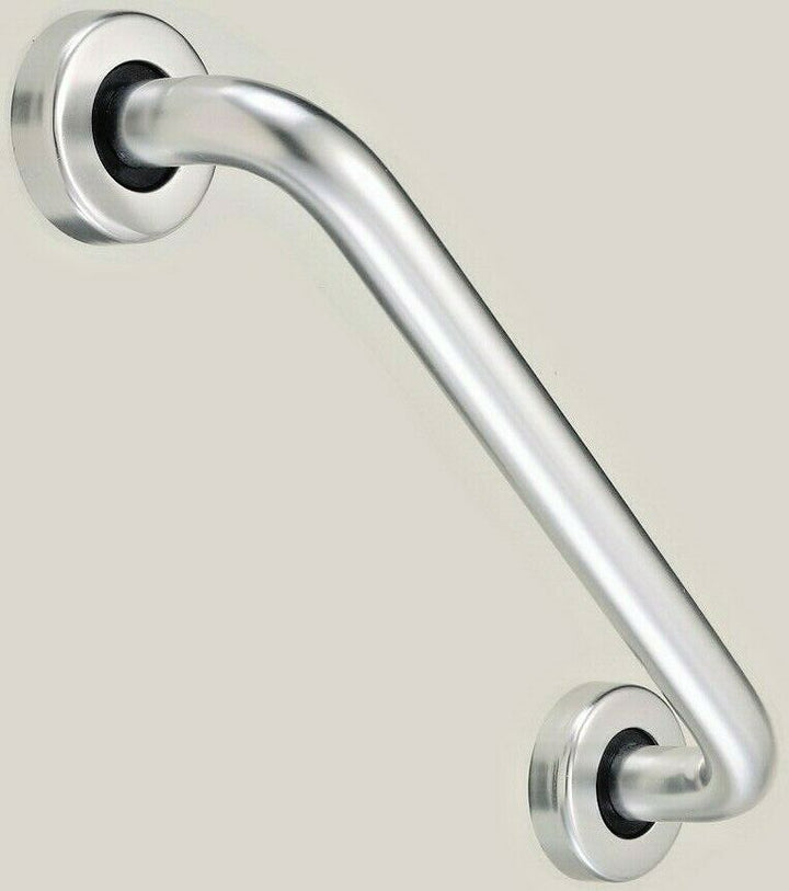 12inch Round Bar Pull Handle satin aluminium.