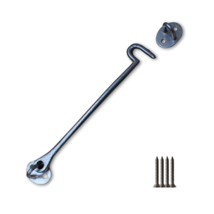 12inch Plain Cast Iron Cabin Hook Antique iron.
