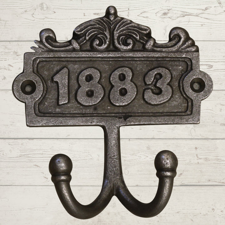 1883 Double Coat Hook.