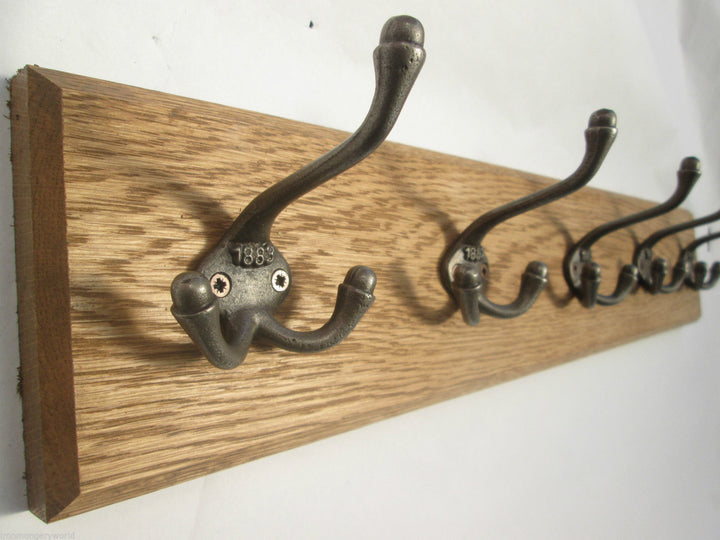 Small 1883 3 Hook Coat Rail 38cm.