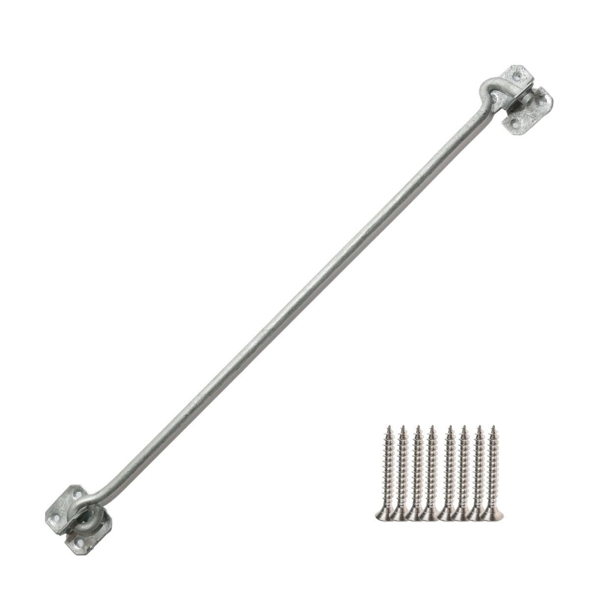 18inch Steel Wire Cabin Hook Catch Zinc.