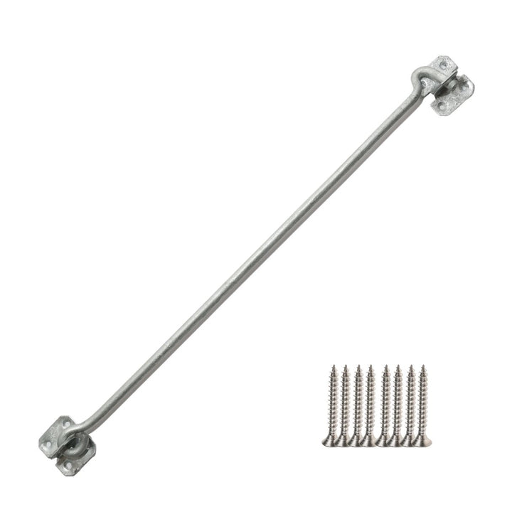 18inch Steel Wire Cabin Hook Catch Zinc.