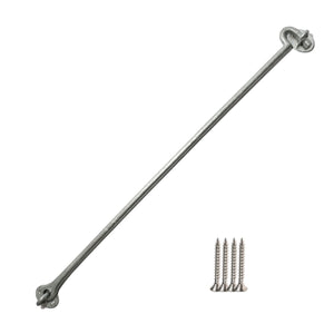 24inch Plain Cast Iron Cabin Hook Galvanised.