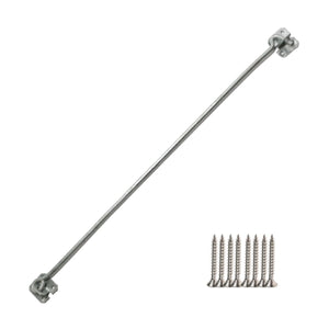 24inch Steel Wire Cabin Hook Catch Zinc.