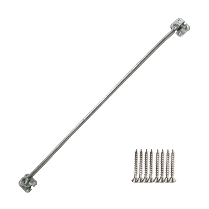 24inch Steel Wire Cabin Hook Catch Zinc.