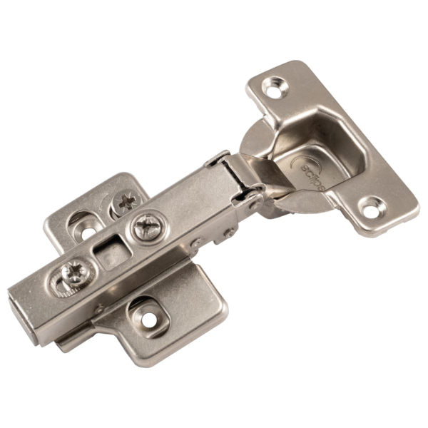 3D Adjustable Cabinet Hinge 105° Soft Close – Full Overlay Clip-On (Pack of 2)