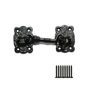 3inch Decorative Cabin Hook Black Antique.