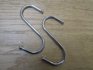 3inch Steel S Hook Chrome.