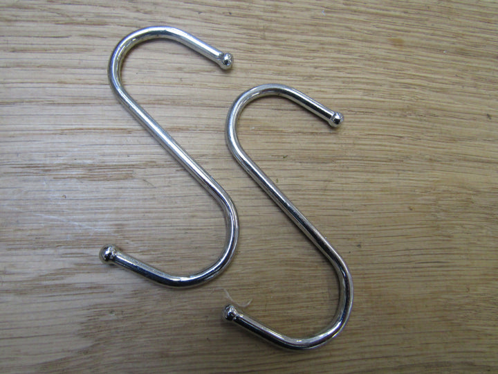3inch Steel S Hook Chrome.