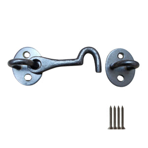3inch Plain Cast Iron Cabin Hook Antique iron.