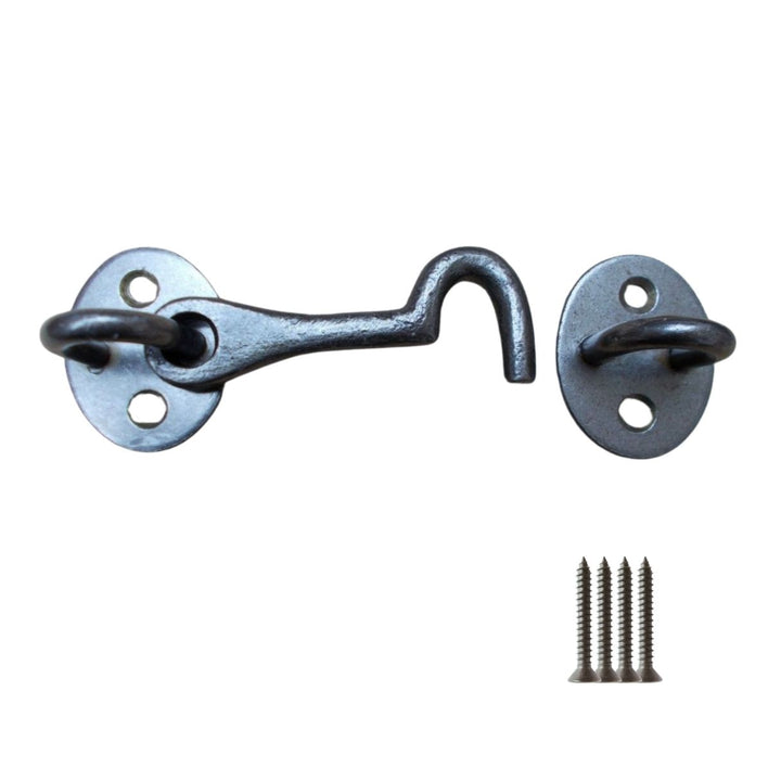 3inch Plain Cast Iron Cabin Hook Antique iron.