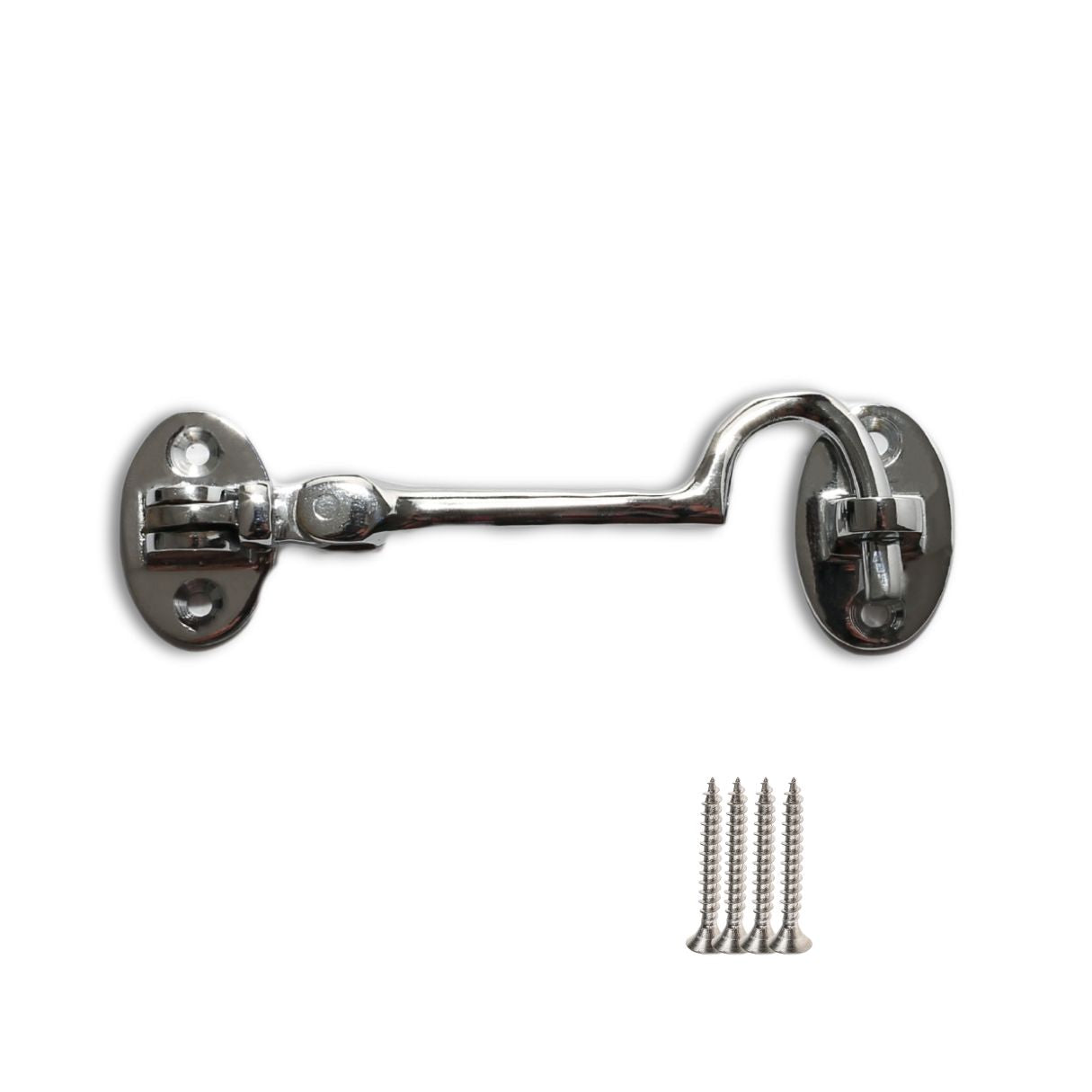 3inch Plain Polished Chrome Cabin Hook.