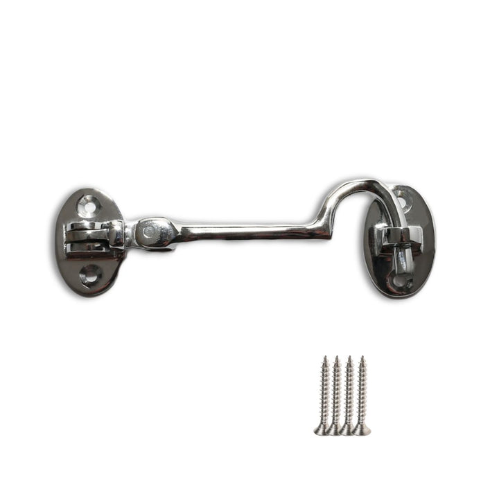 3inch Plain Polished Chrome Cabin Hook.