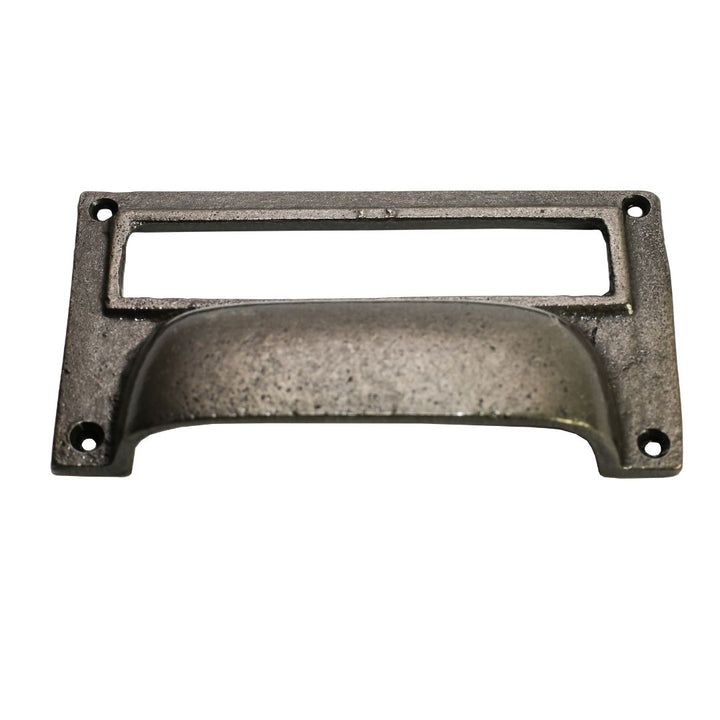 3inch Small Card Holder Cup Handle Antique Iron.