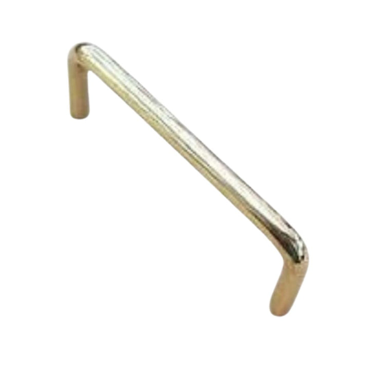 4'' Wardrobe D Pull Handle Polished Brass