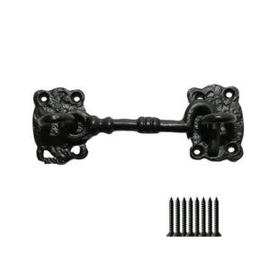 4inch Decorative Cabin Hook Black Antique.