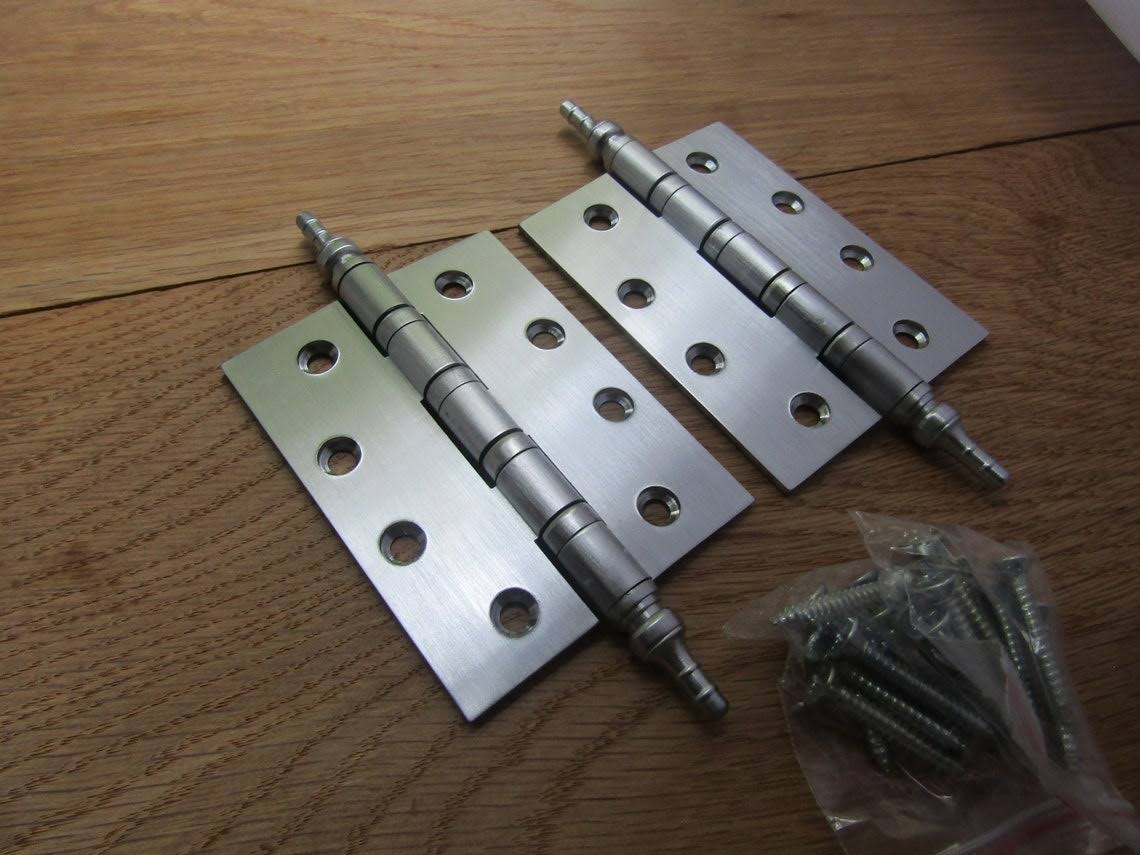 Satin Chrome 4inch Finial.