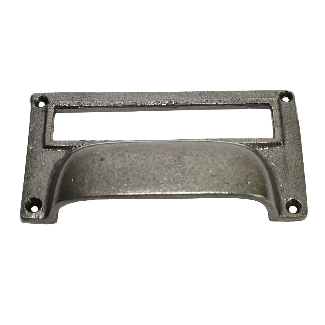 4inch Large Card Holder Cup Handle antique iron.