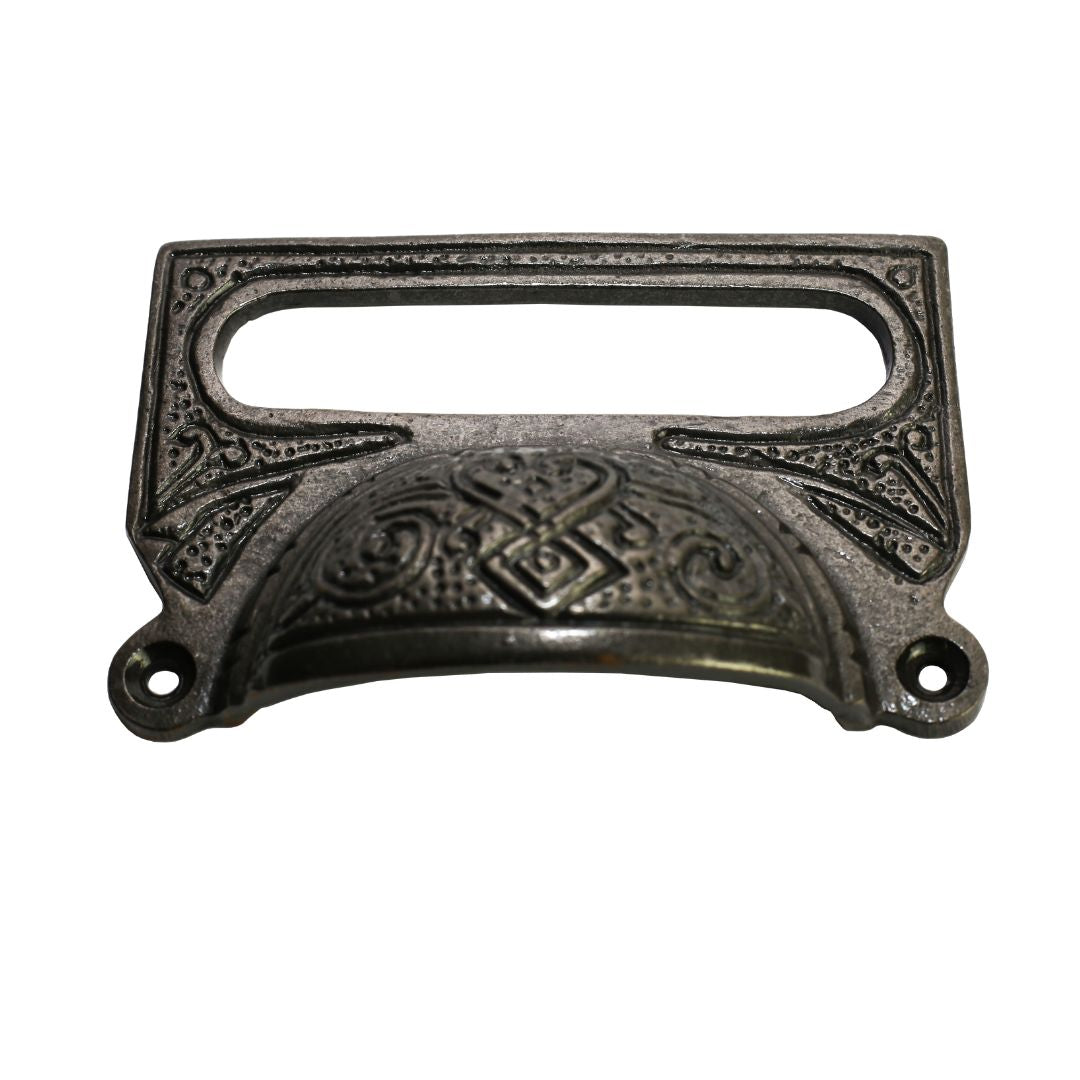 Ornate Filing Cabinet Card Frame Holder.