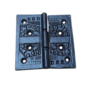 Pair Of Large Decorative Church Butt HInges.