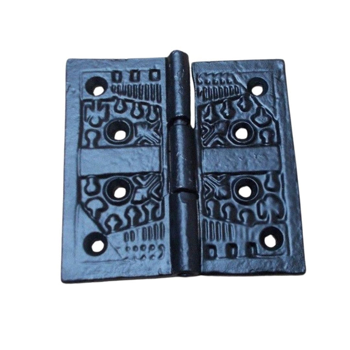 Pair Of Large Decorative Church Butt HInges.