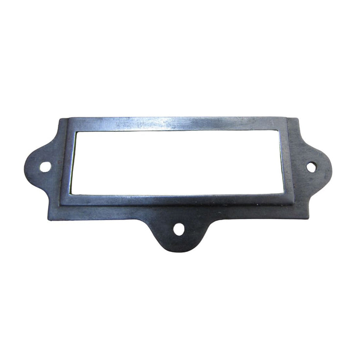 Small Retro Filing Cabinet Card Holder antique iron.