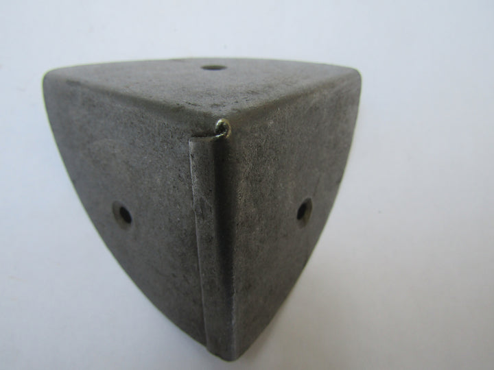 Pack Of 4 Large 70mm Round Chest Corners Antique Iron.