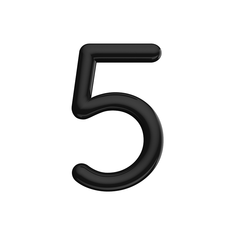 Ultion Sweet Numerals 5