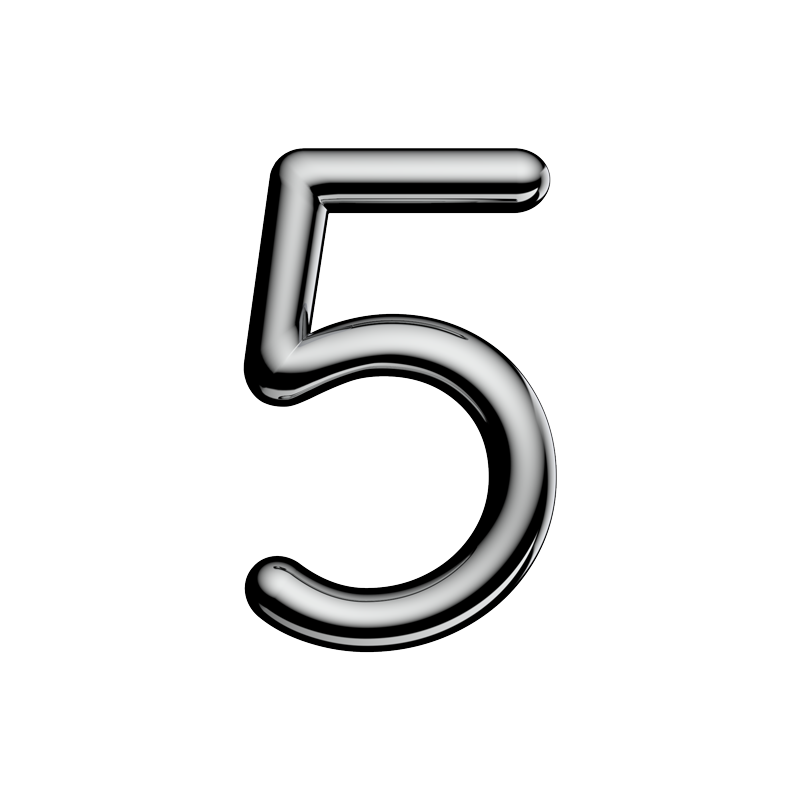 Ultion Sweet Numerals 5