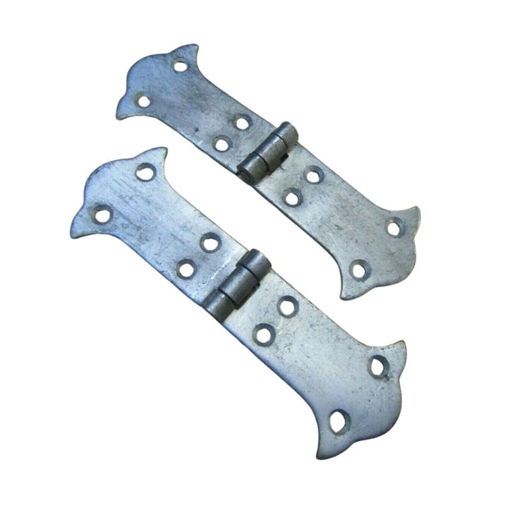 Pair of Butterfly Strap Hinge Antique Iron.