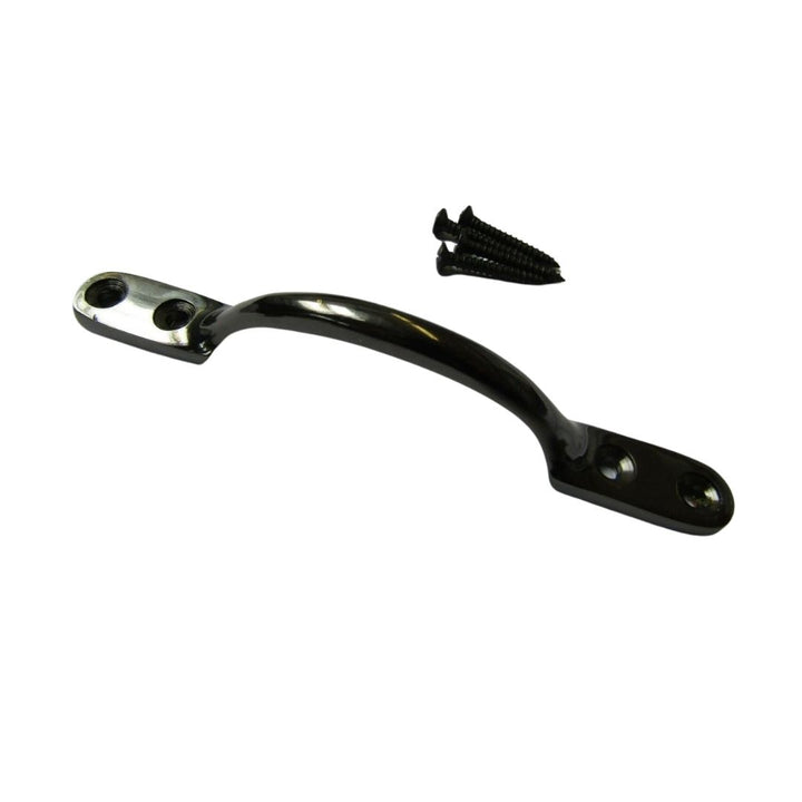 Sash Cabinet Pull Handle Black Nickel 5inch.