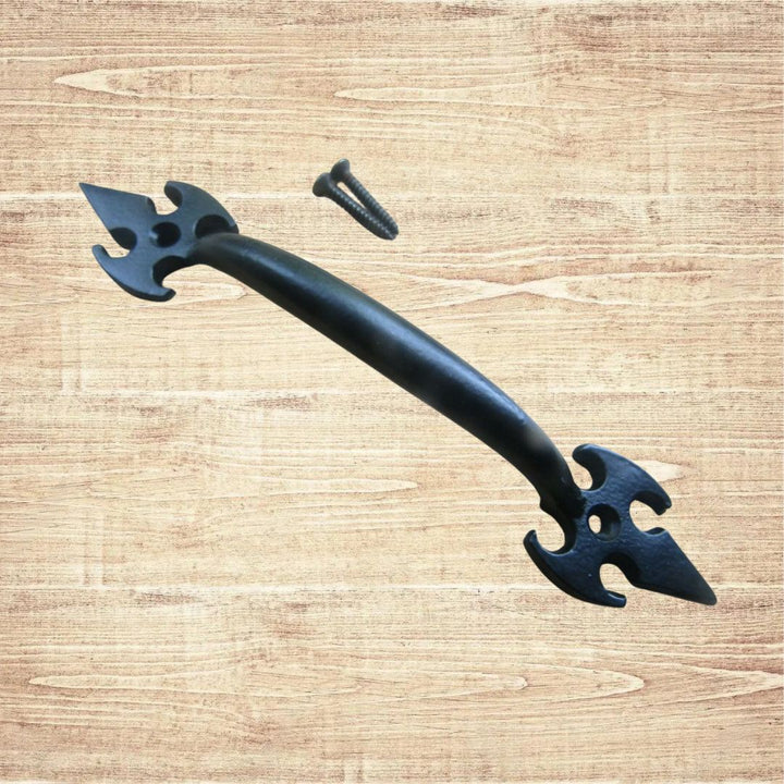 6.5'' Black Antique Gothic Pull Handle