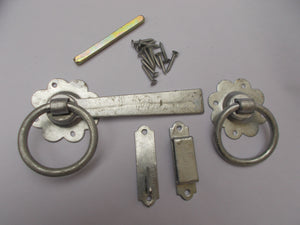 Ring Latch 6inch Galvanised Steel.