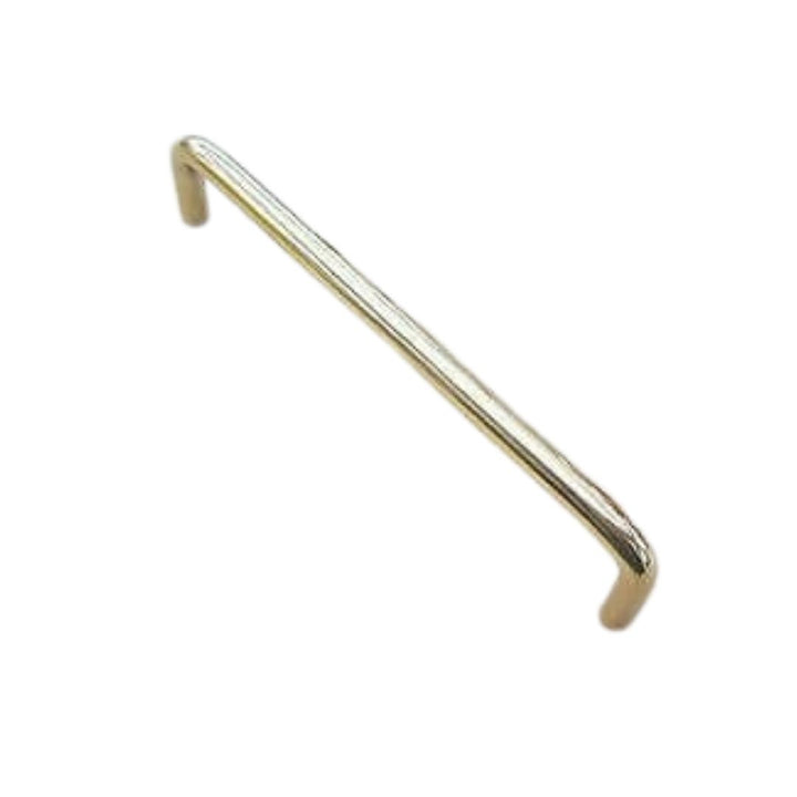 6inch Wardrobe D Pull Handle Polished Brass.
