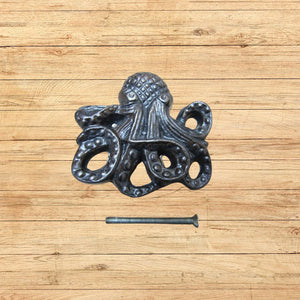 70mm Octopus Cupboard Knob Antique Iron
