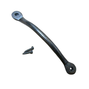 7inch Penny Bow Cabinet Pull Handle Antique Iron.