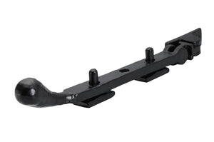 Black Antique 12inch Bulb Tip Casement Stay Arm.