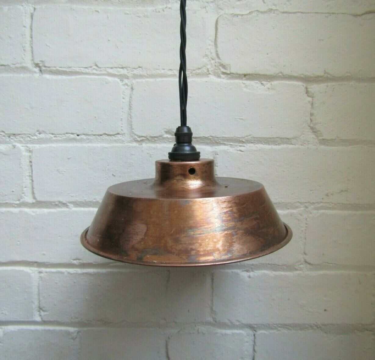 8inch Small Retro Light Shade Antique Copper.