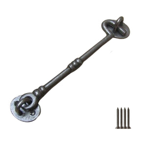 8inch Knotted Cast Iron Cabin Hook.