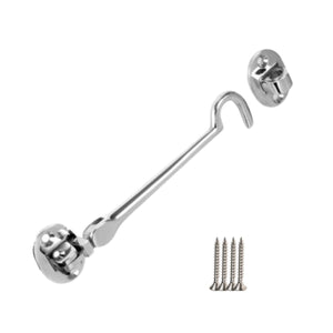 8inch Plain Polished Chrome Cabin Hook.