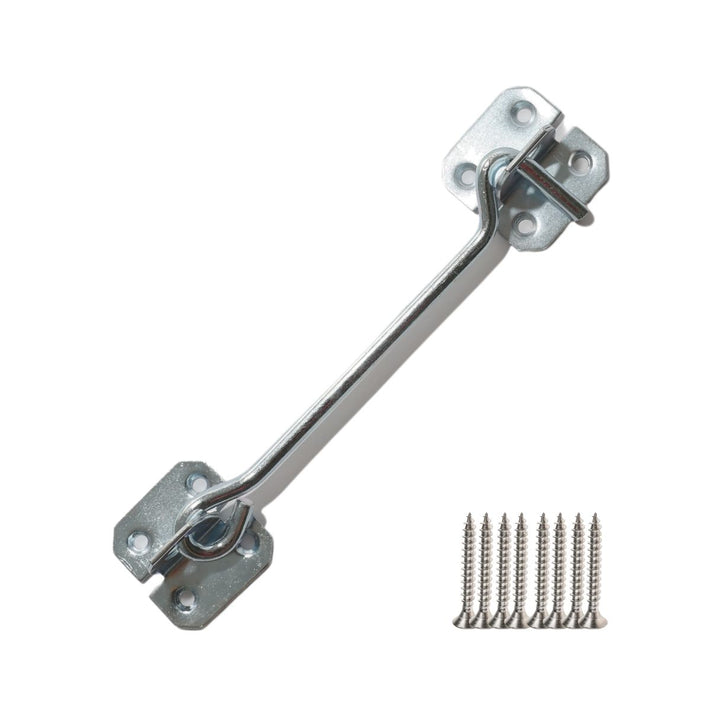 8inch Steel Wire Cabin Hook catch Zinc.