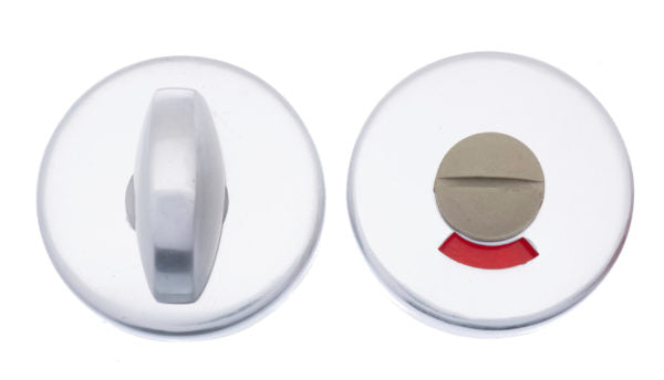 Bathroom Thumbturn & Release Lock Aluminium Privacy Door Turn