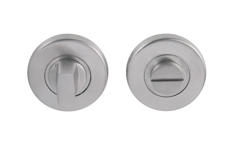 Bathroom Thumbturn & Release Satin Stainless Steel Fire Rated