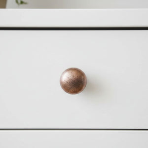 Burlington Mushroom Cabinet Knob Antique Copper 40mm
