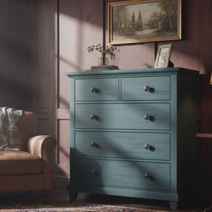 40mm Cast Iron Stepped Cabinet Knob Black Antique 