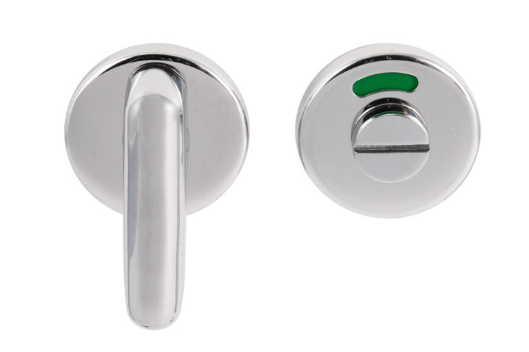 Fire Rated Disabled Bathroom Thumbturn & Release Satin Stainless Steel