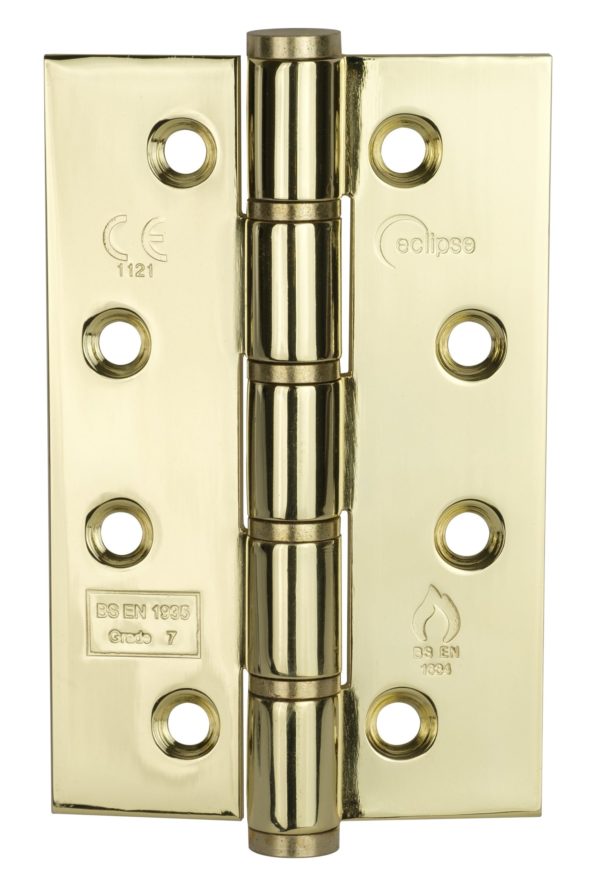 Fire Rated Washered Hinge 102x67mm Grade 7  Pack of 2